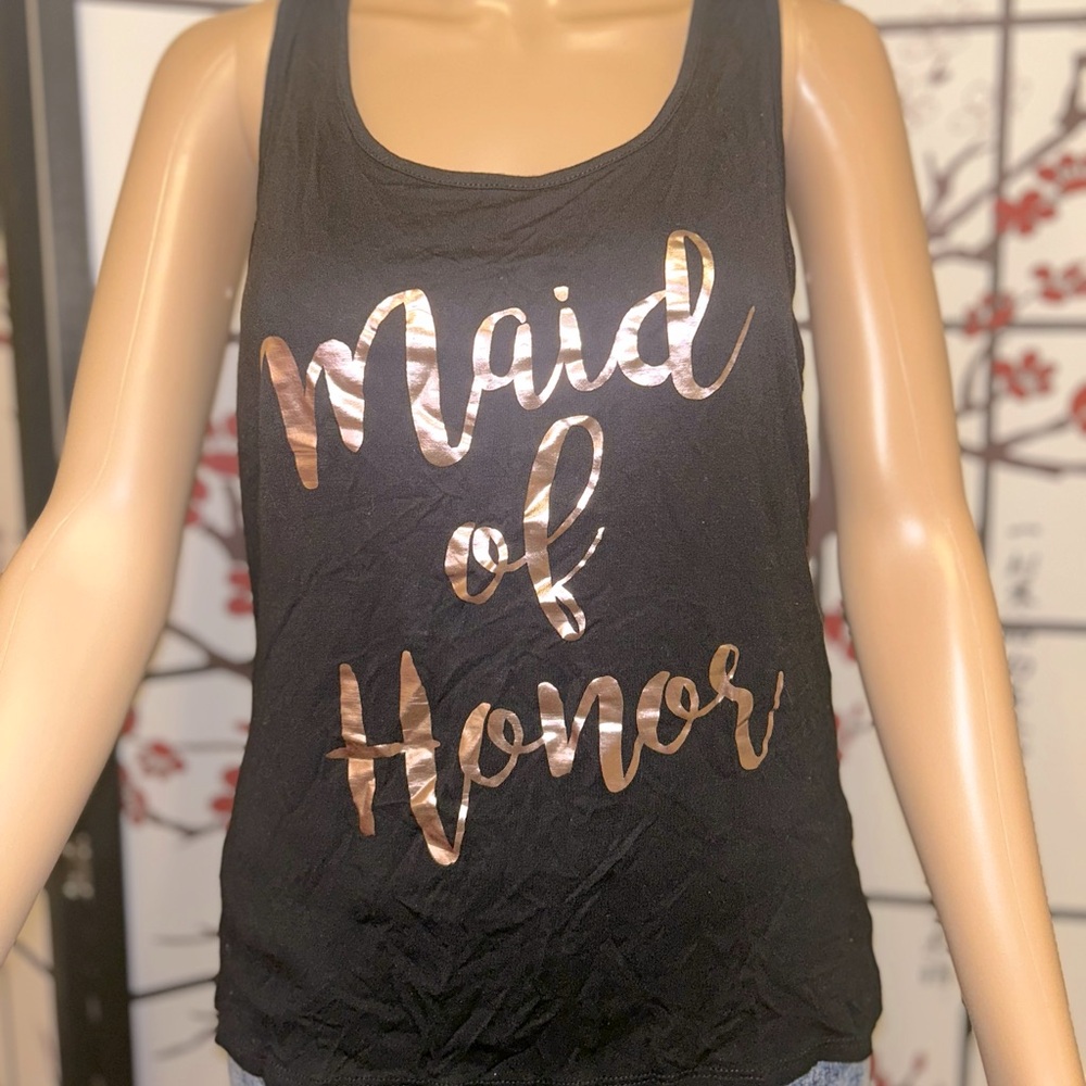 “Maid Of Honor” Racerback Tank
